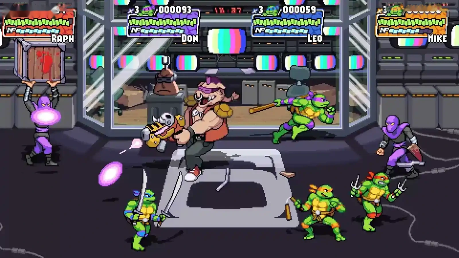 Игра Teenage Mutant Ninja Turtles Shredder's Revenge для PS4 5.05 до 12 — фото 6