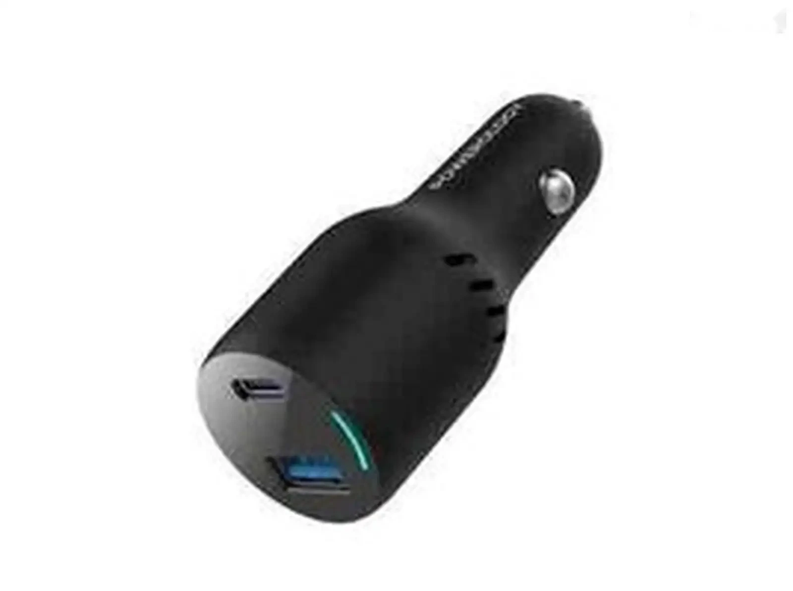 Автомобильное зарядное устройство Powerology 35W PD + QC30 LED Dual — фото 2