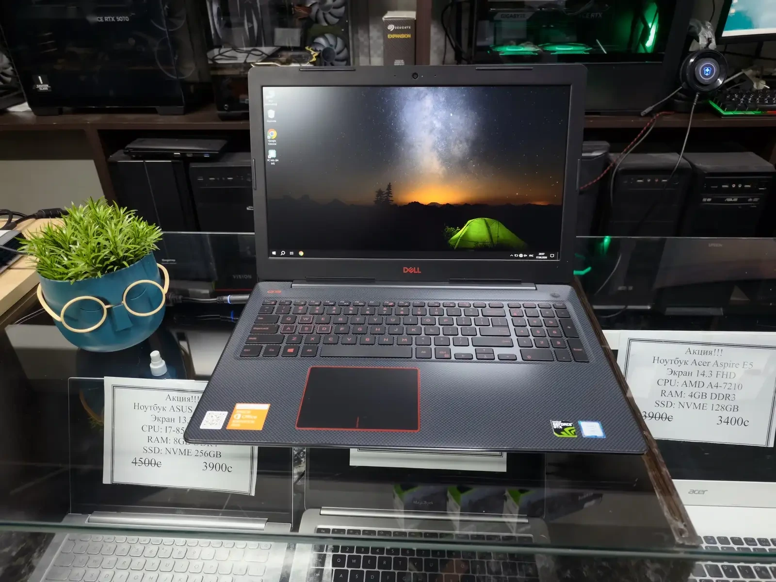 Игровой Ноутбук DELL G3 Core I5-8GEN 8GB/128SSD/1TB GTX 4GB — фото 4