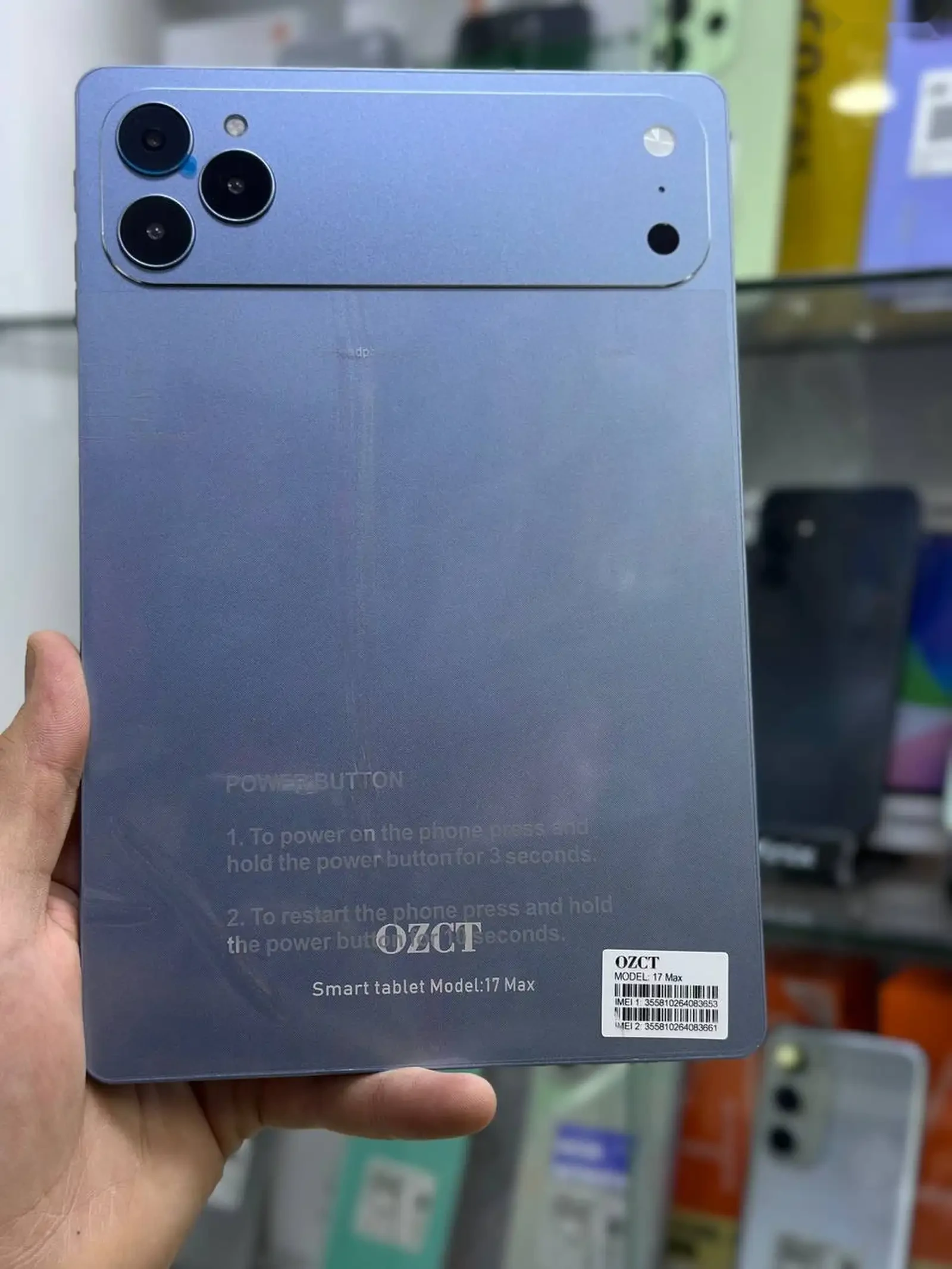 Планшет 17 Pro Max 16/1Тера Orange 2sim — фото 6