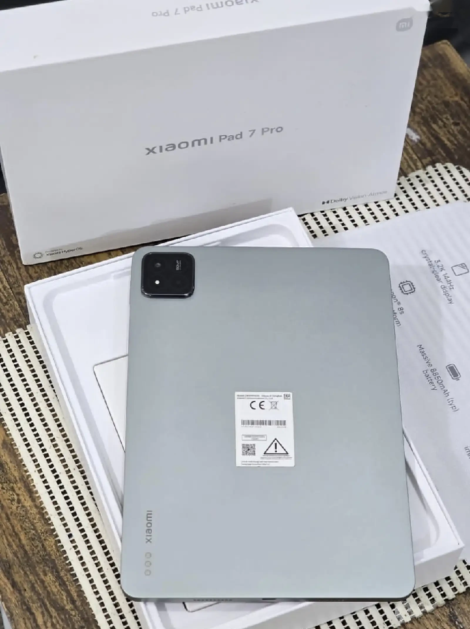 Планшет Xiaomi Pad 7 8+4/256gb black — фото 2