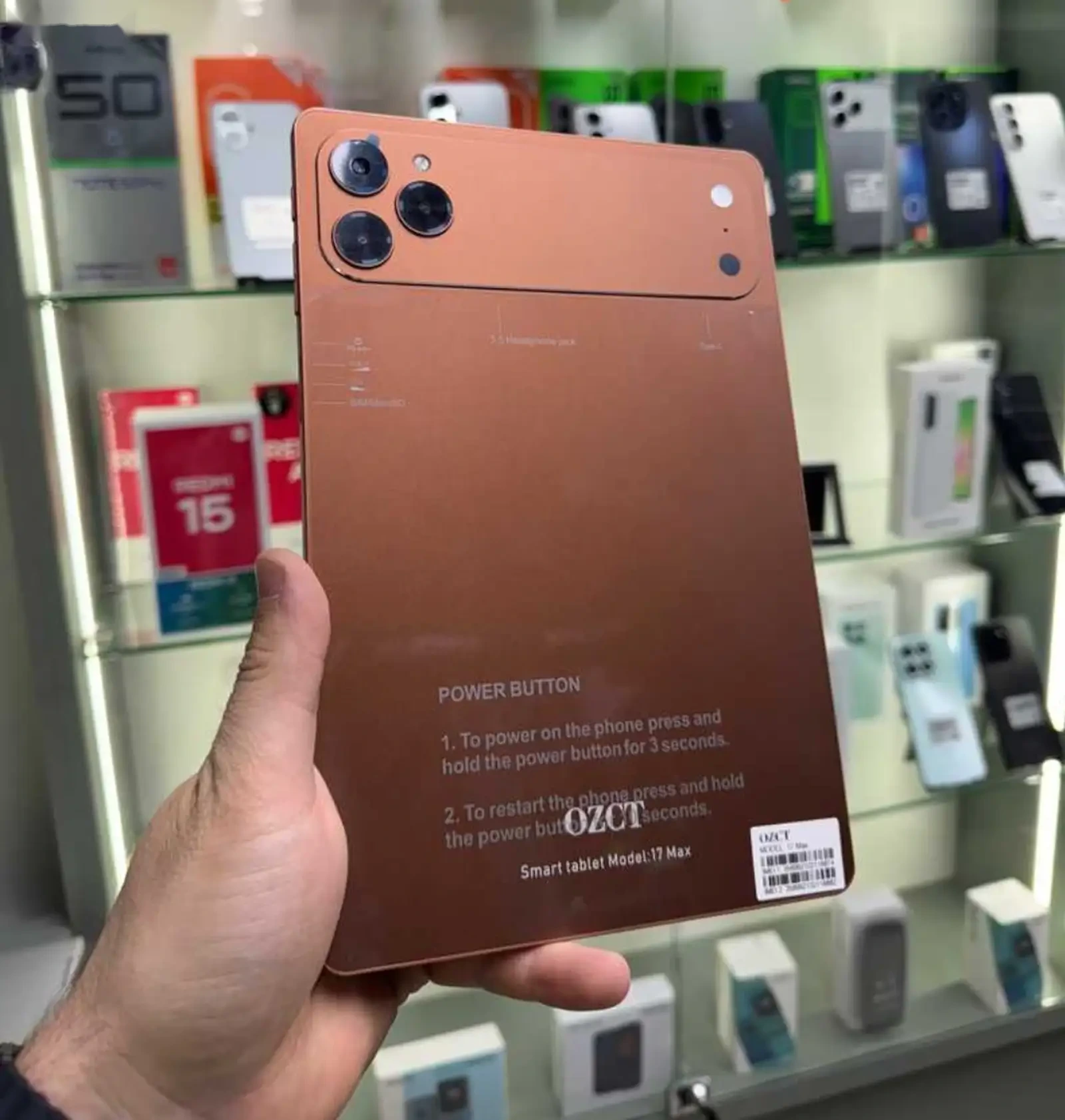 Планшет OZCT 17 Pro Max 2sim 16/1teta 10000 battery — фото 2