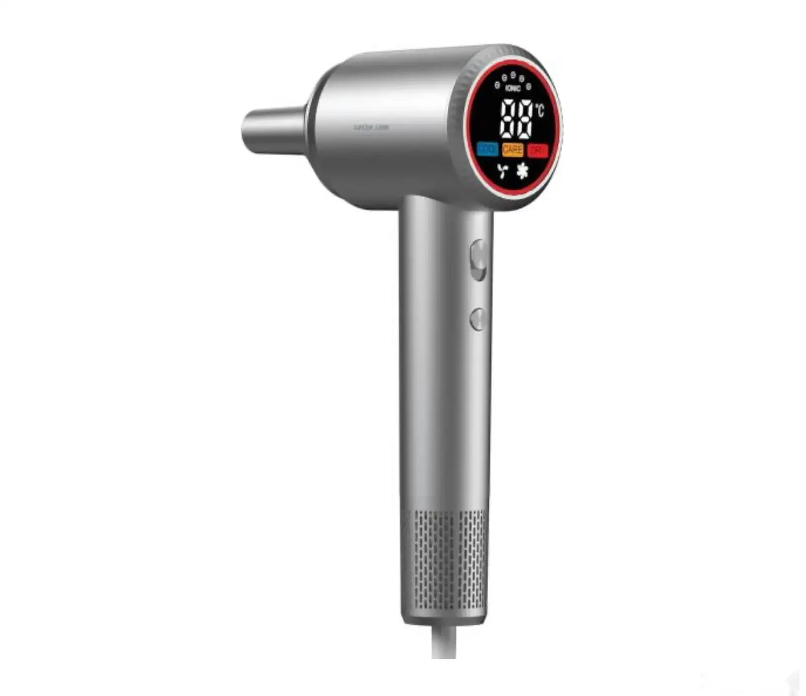 Фен Green Lion LUXAIR Hair Dryer with Display 1600W, черный — фото 2