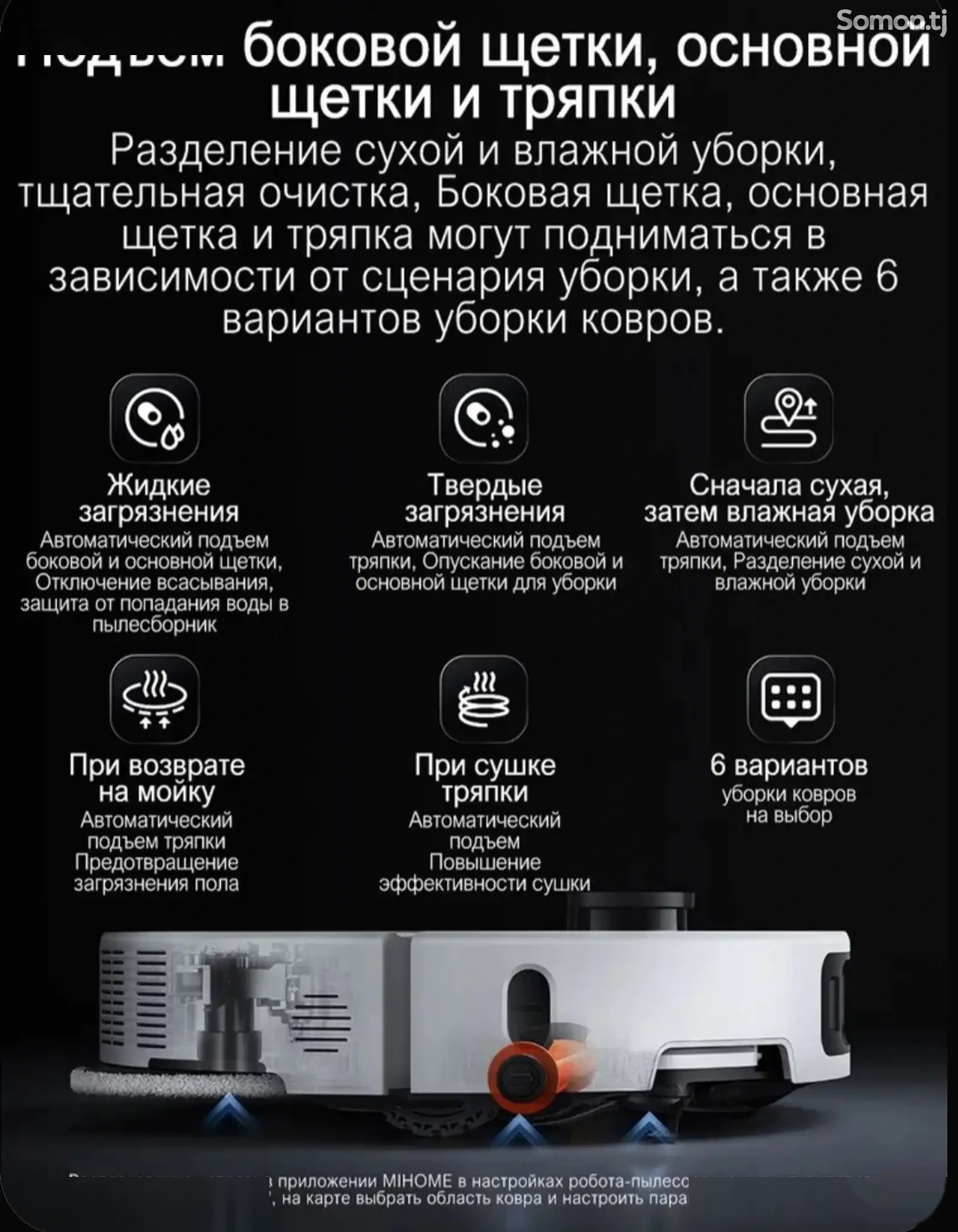 Робот пылесос Xiaomi - 5 Pro — фото 13