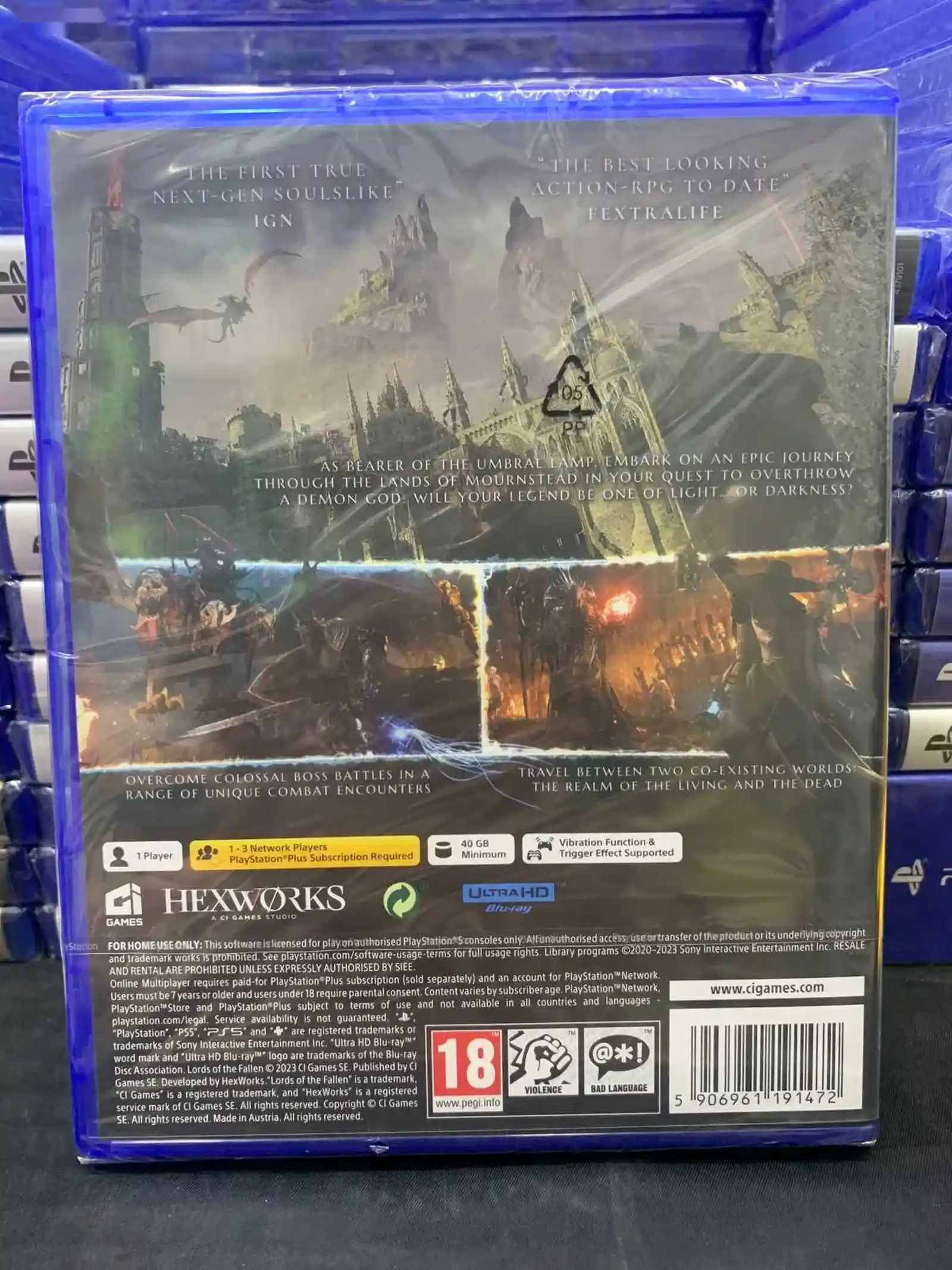 Диск Lords of the Fallen для PlayStation 5 — фото 2