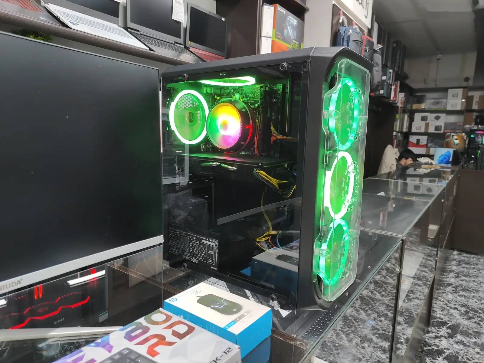 Игровой персональный компьютер Segotep Green Ryzen 5 RX 580 8GB — фото 4