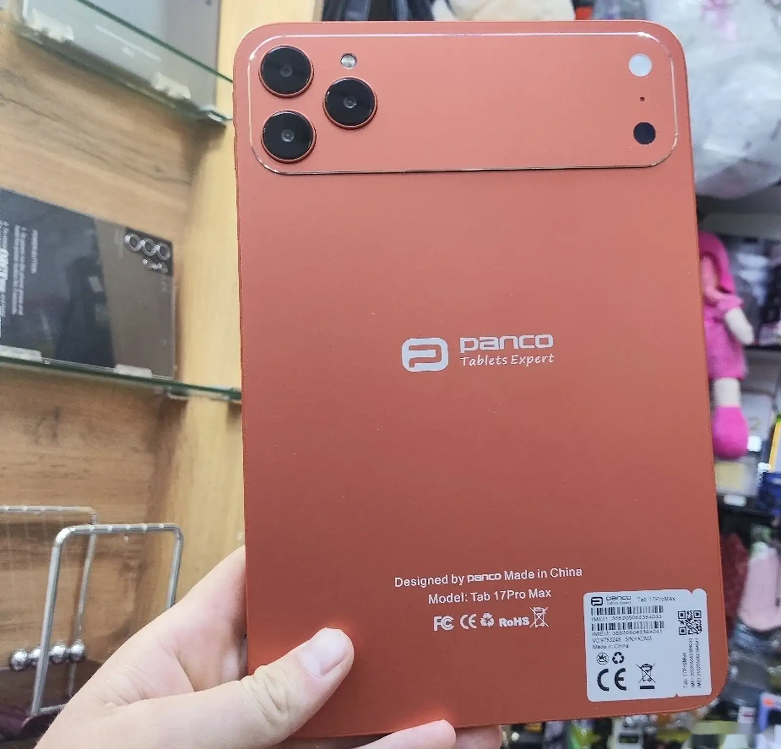 Планшет Tab 17 Pro Max Panco 8/256gb Orange — фото 2