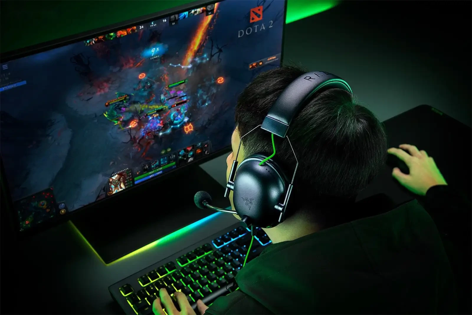 Наушники Razer Blackshark V2 + USB Sound Card — фото 7