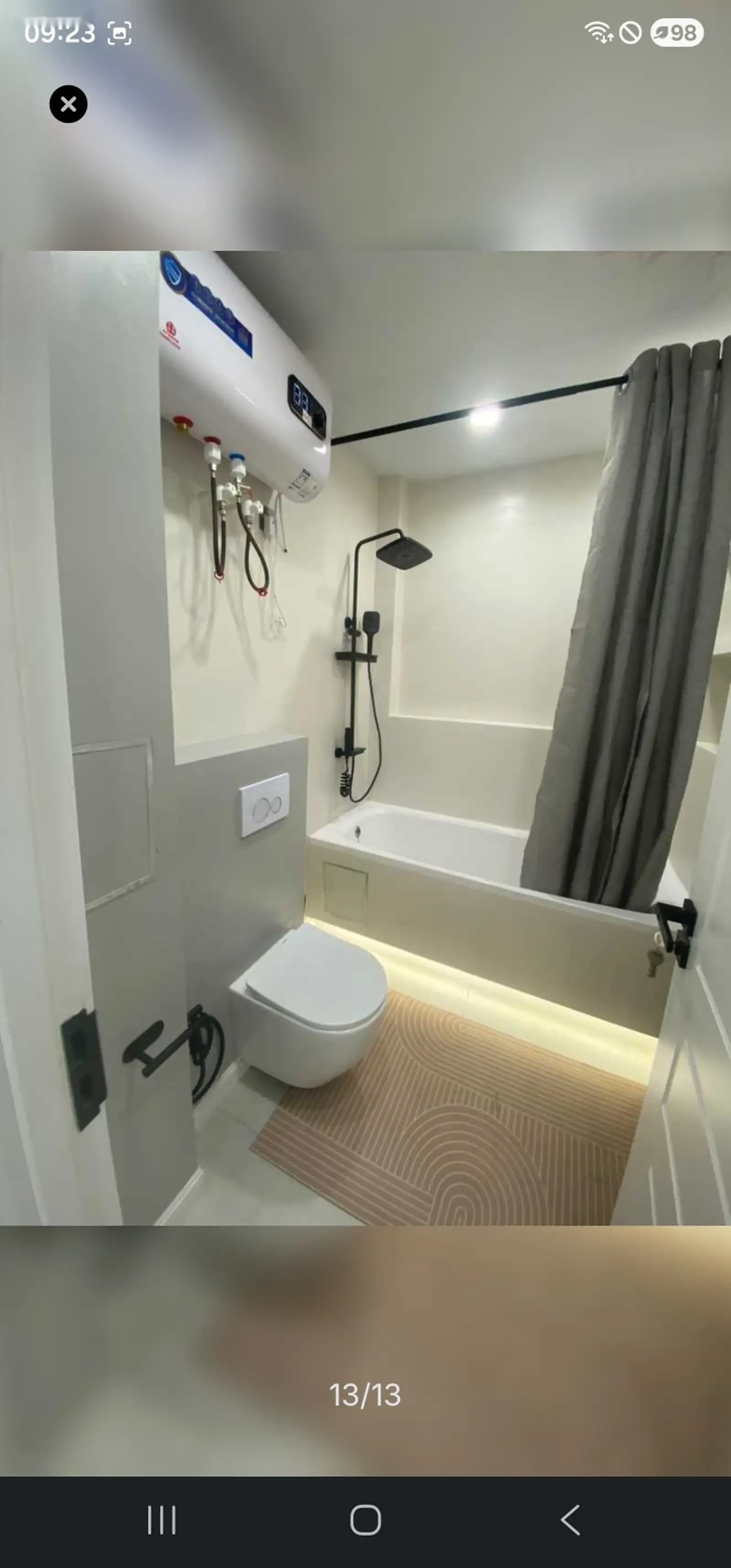 2-комн. квартира, Цокольный этаж, 80м², 18мкр — фото 13