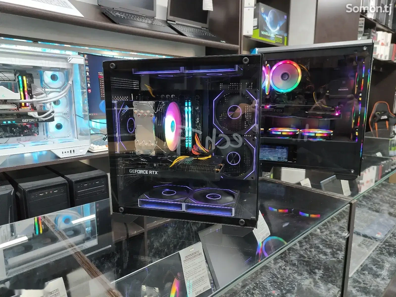 Игровой Компьютер Аквариум I5-12400F 16GB/SSD 512GB RTX 3060 12GB — фото 7