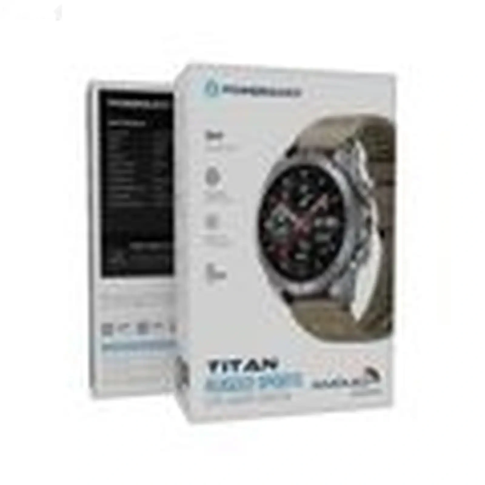 Умный часы Powerology Titan Rugged Sports GPS Smart Watch титан — фото 3