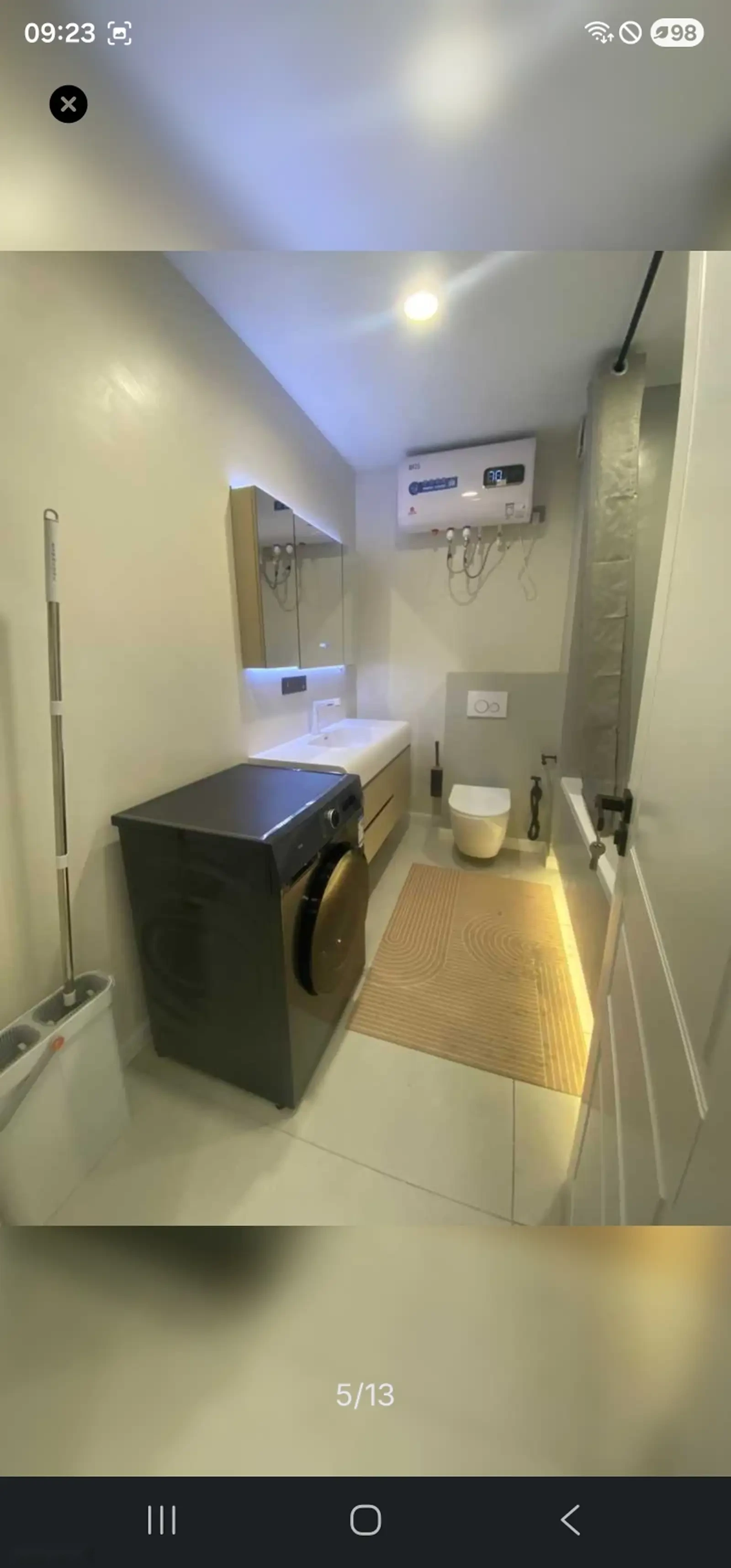 2-комн. квартира, Цокольный этаж, 80м², 18мкр — фото 5