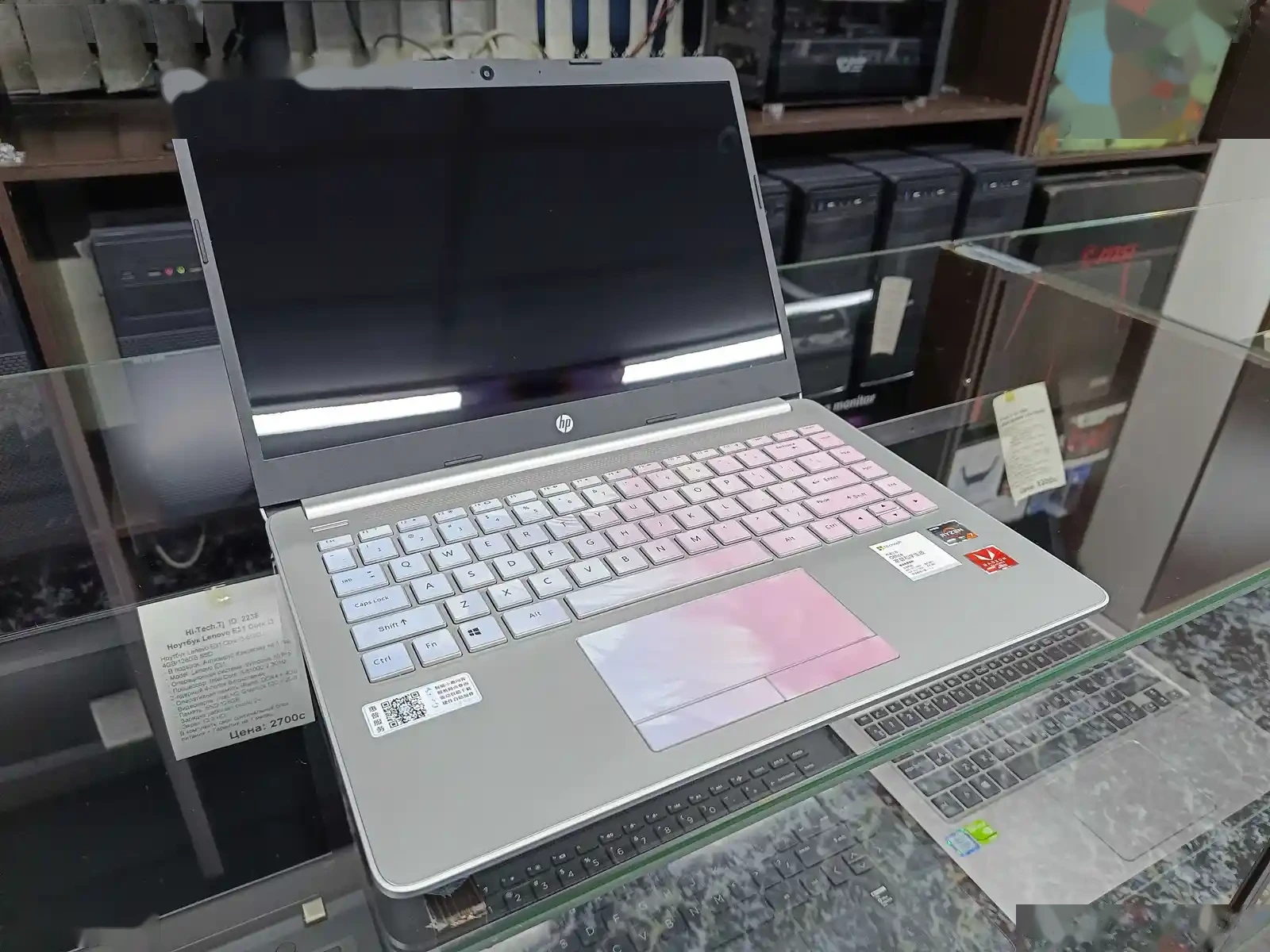 Ноутбук HP Laptop 14 Ryzen 7 3700U /8GB/512GB SSD