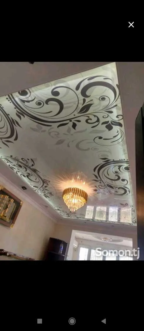 Натияжной паталок