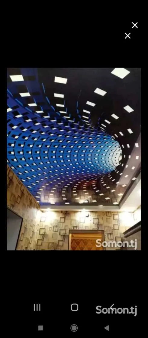 Натияжной паталок