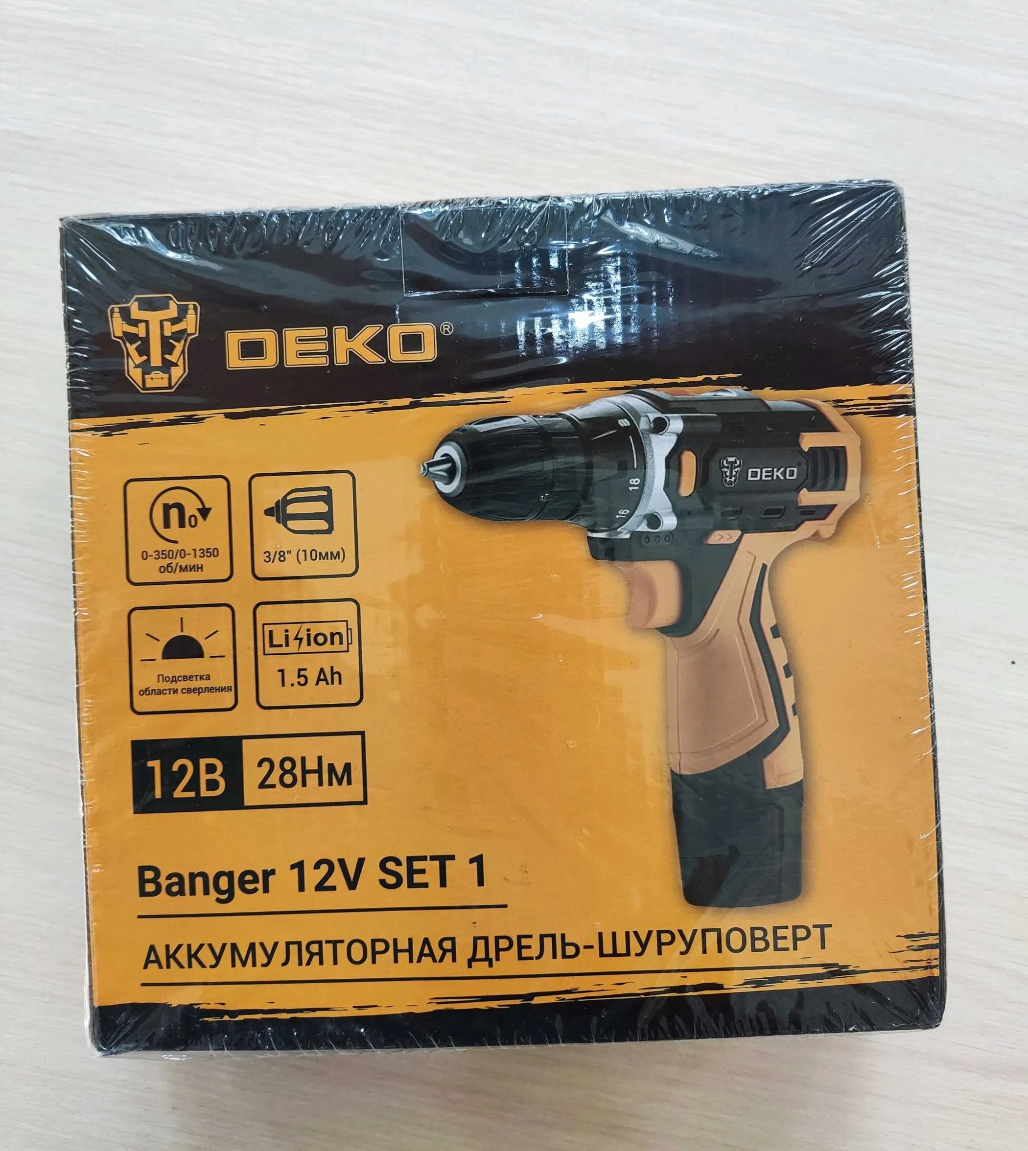 Аккумуляторная дрель DEKO Banger 12V Li-lon