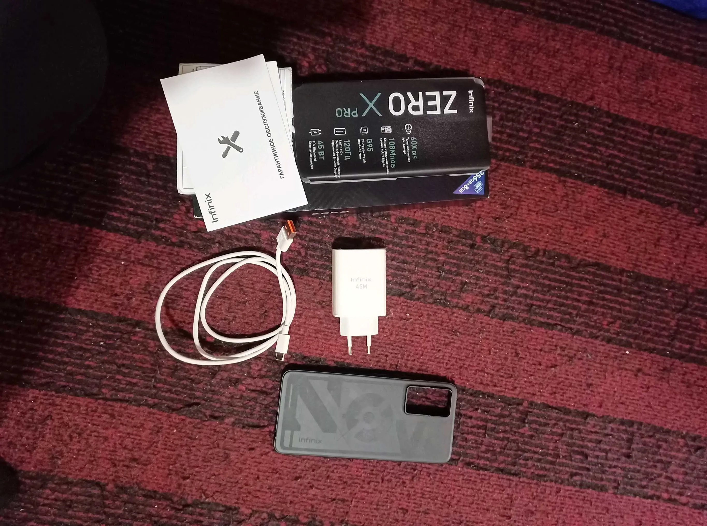 Infinix Zero x pro 256 gb