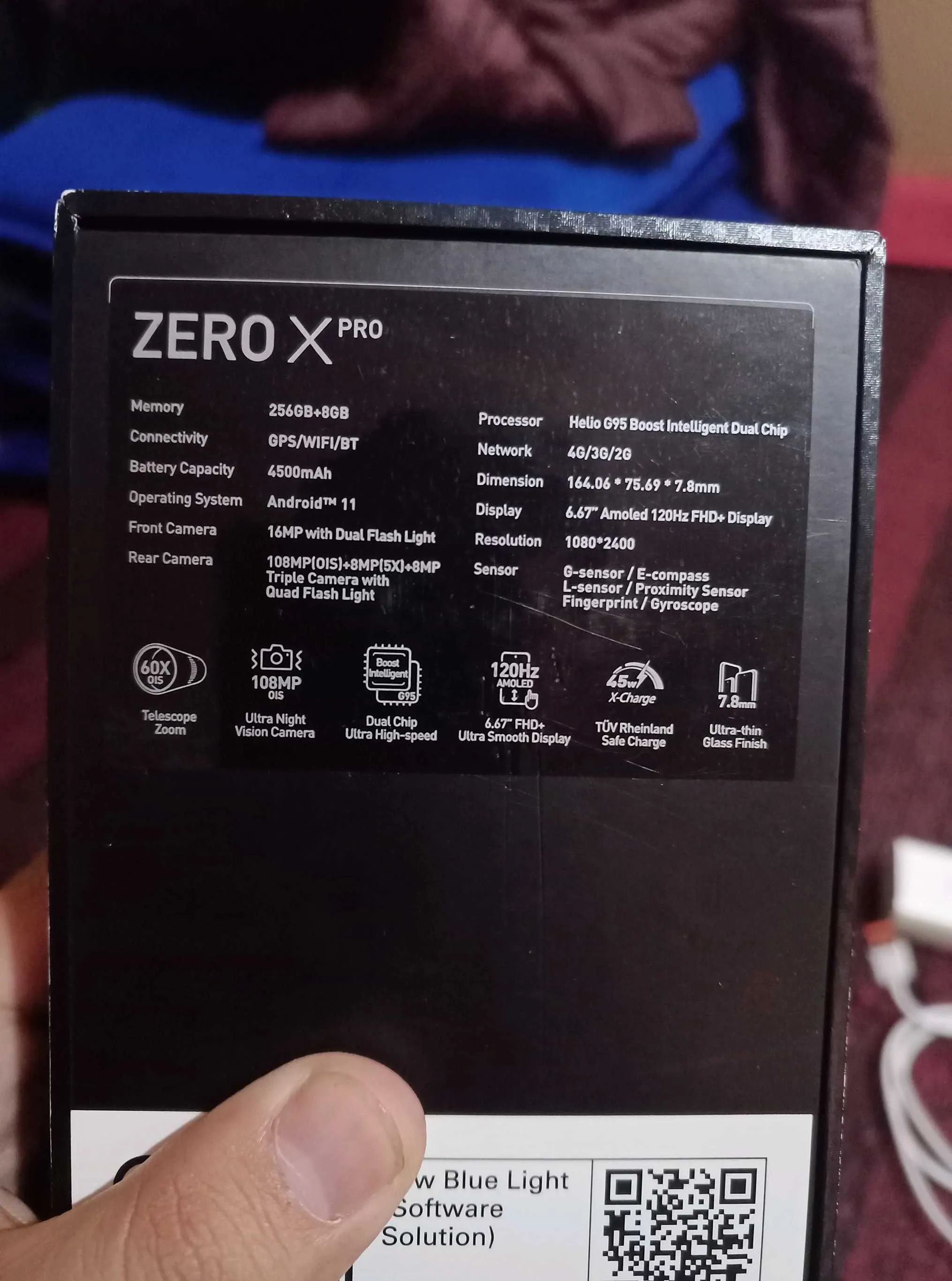Infinix Zero x pro 256 gb