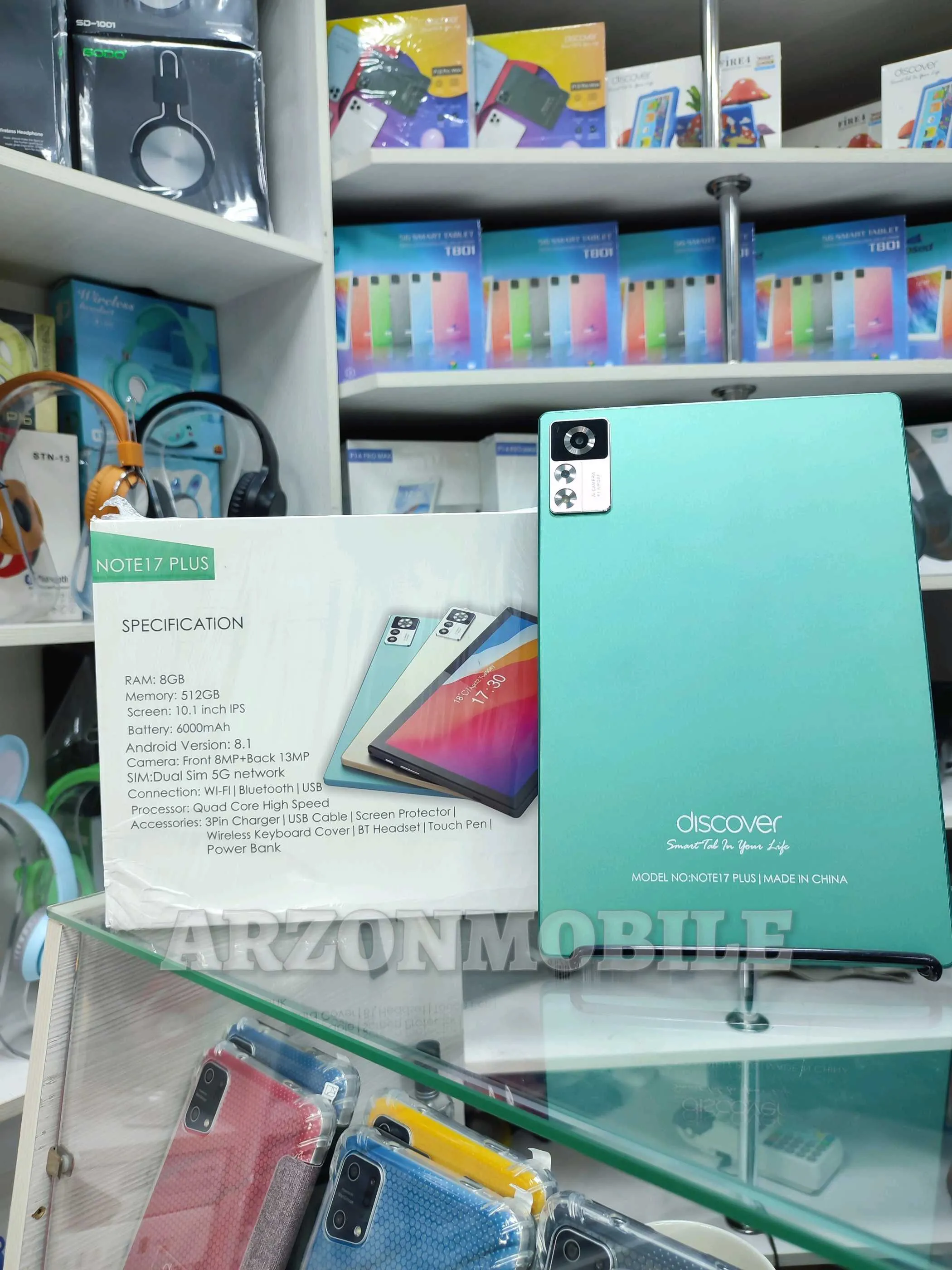 Планшет Discover Note 17 Plus 8/512Gb