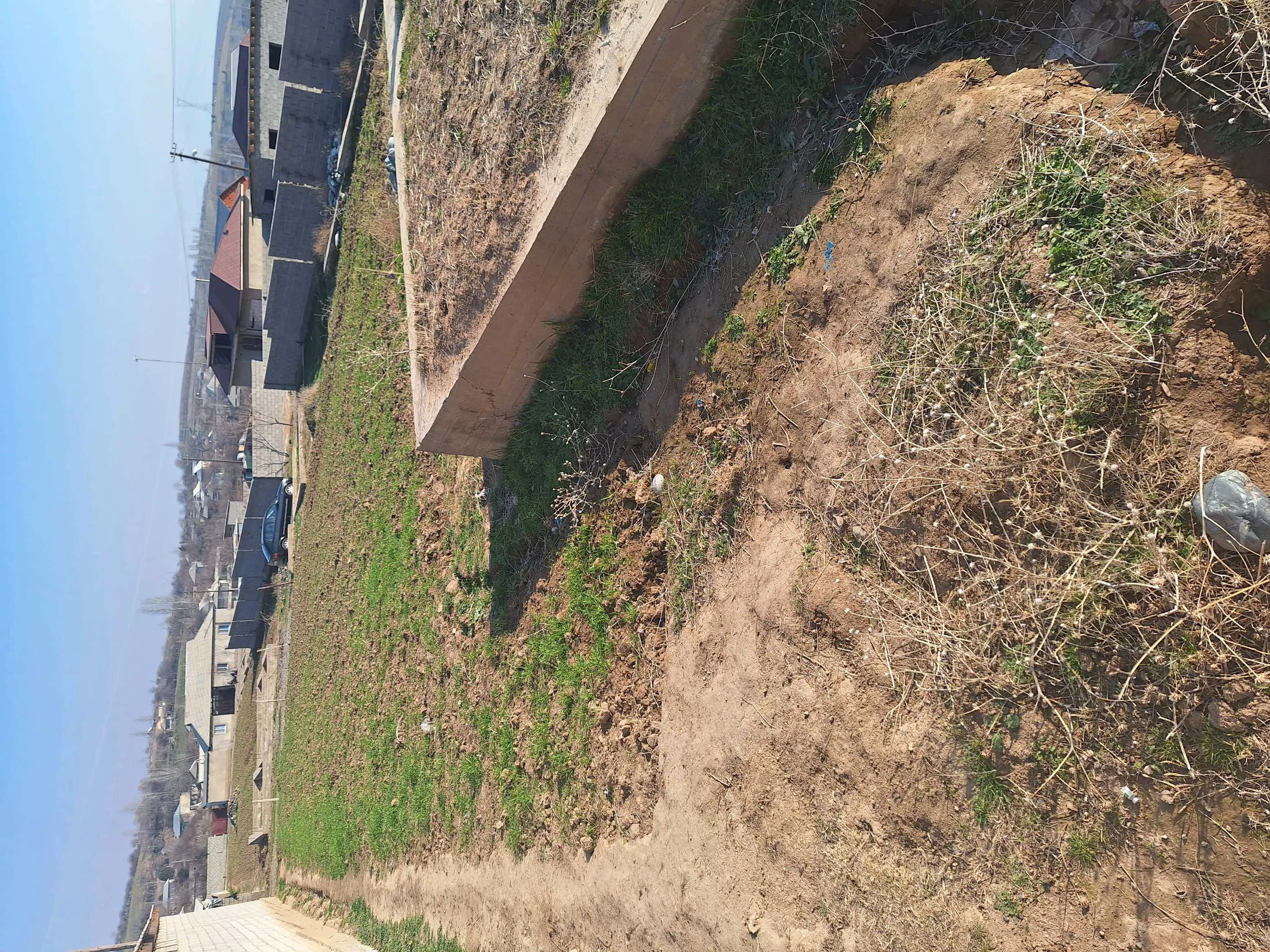 Постройка с земельным участком