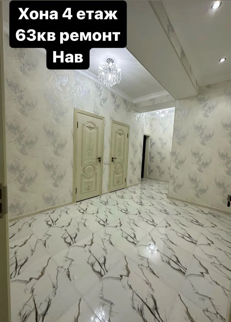 1-к квартира, 4 этаж, 60 м², н. Сино маҳалаи 82