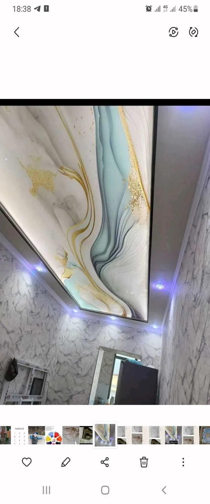 Натяжные потолки