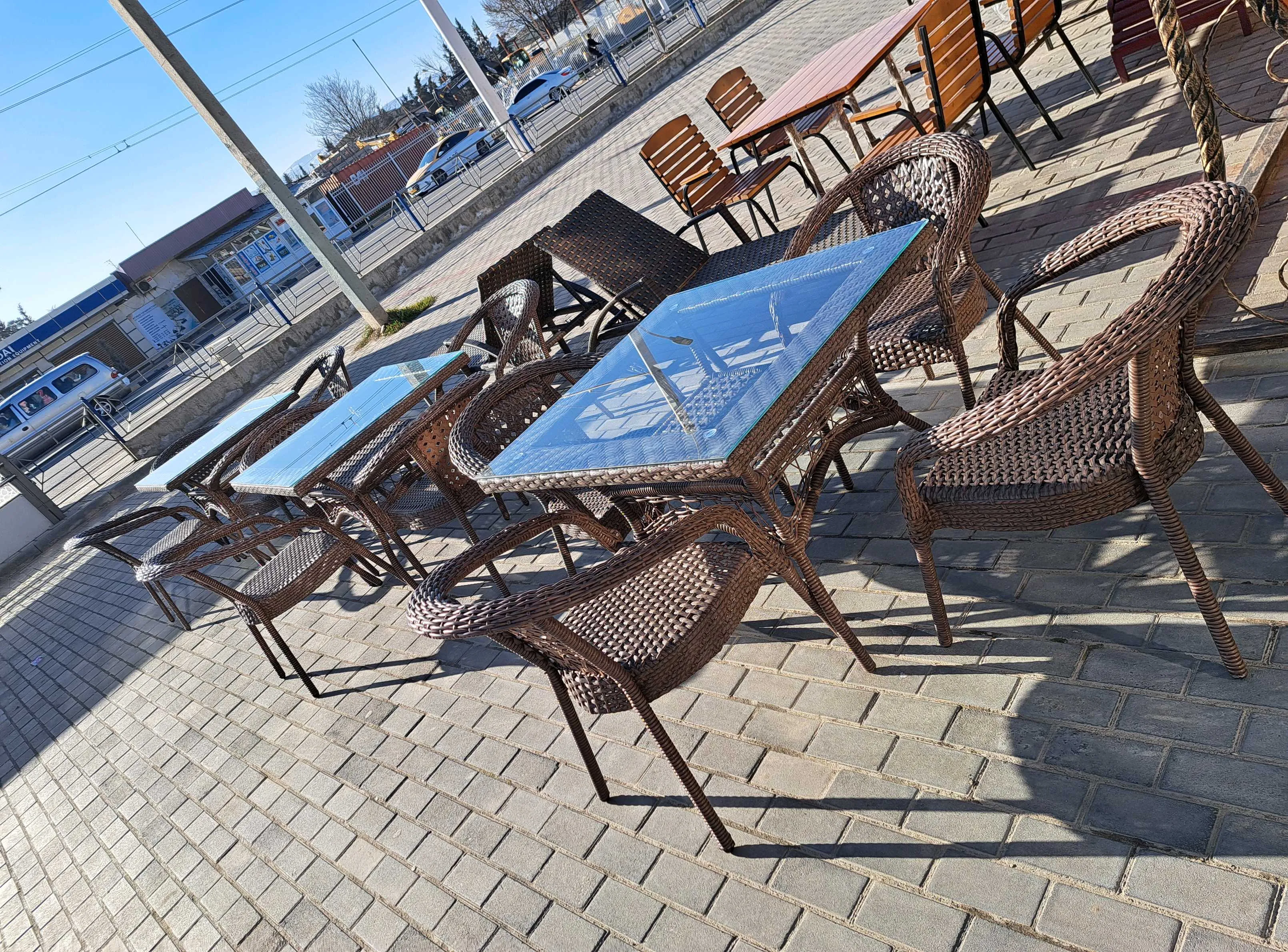 Стол стуля плитион