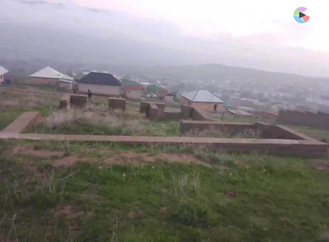 Постройка с земельным участком