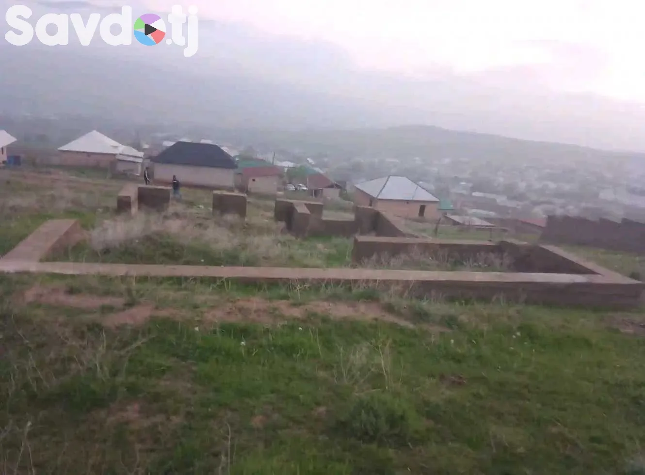 Постройка с земельным участком