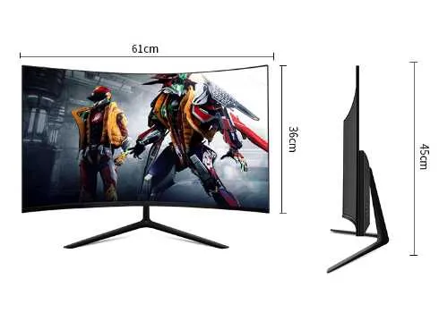 Изогнутый монитор 27