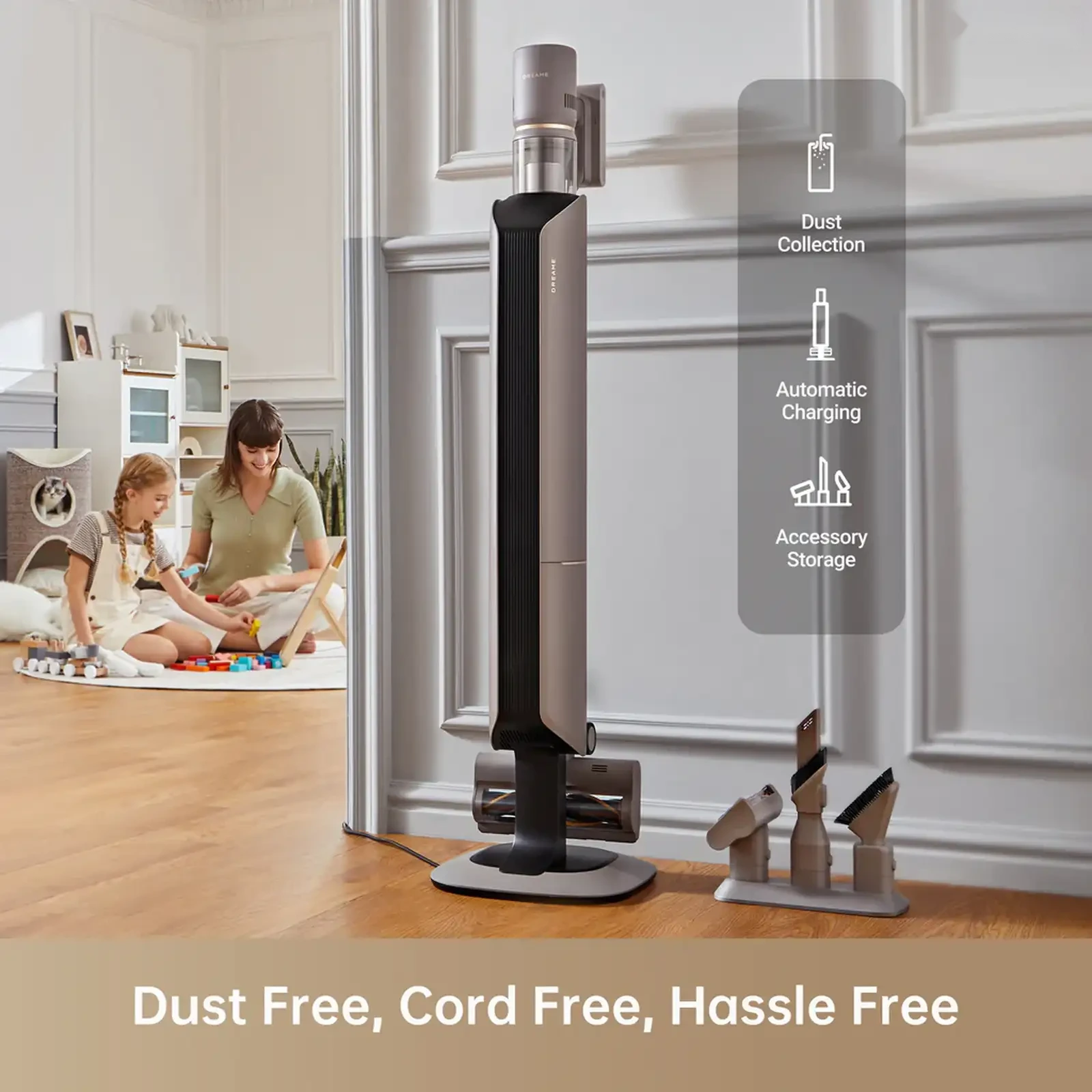 Беспроводной ручной пылесос Dreame Z10 Station Cordless Vacuum Cleaner — фото 7