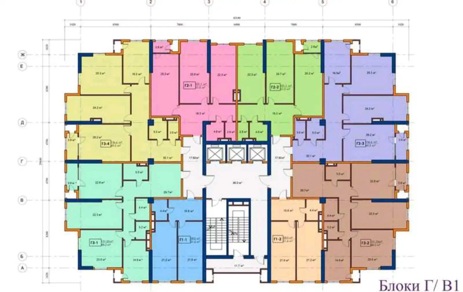1-к квартира, 6 этаж, 58 м², Шохмансур