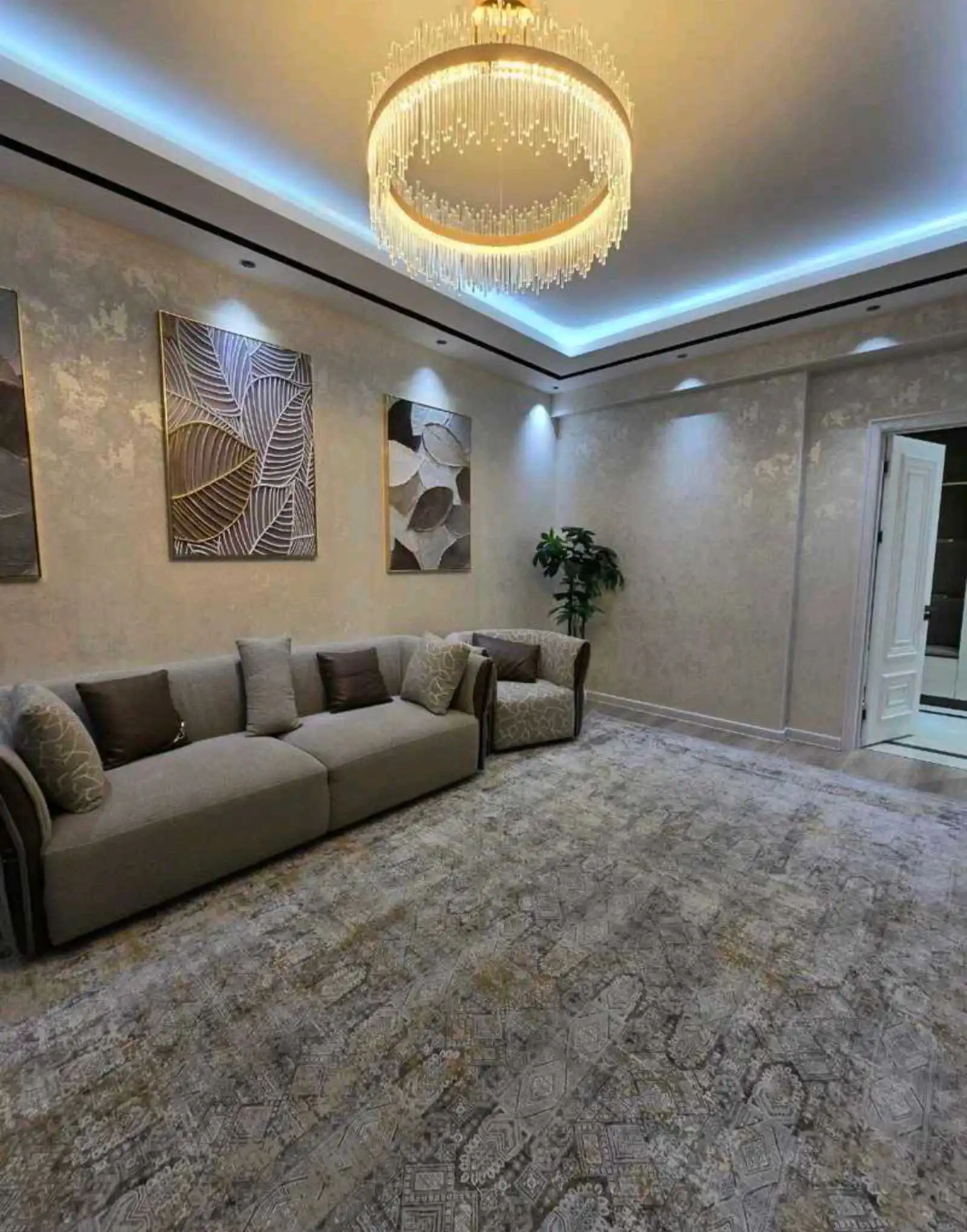 3-к квартира, 13 этаж, 103 м², Исмоил Сомони