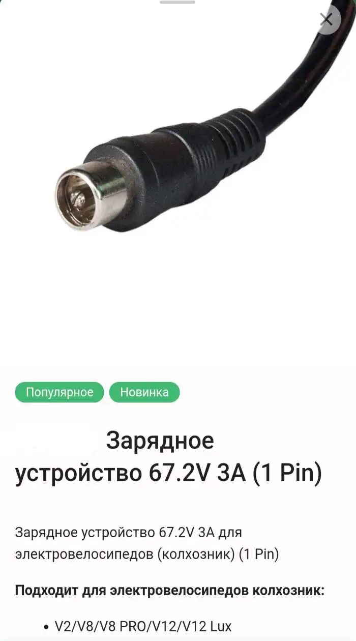 Зарядное устройство для электровелосипедов