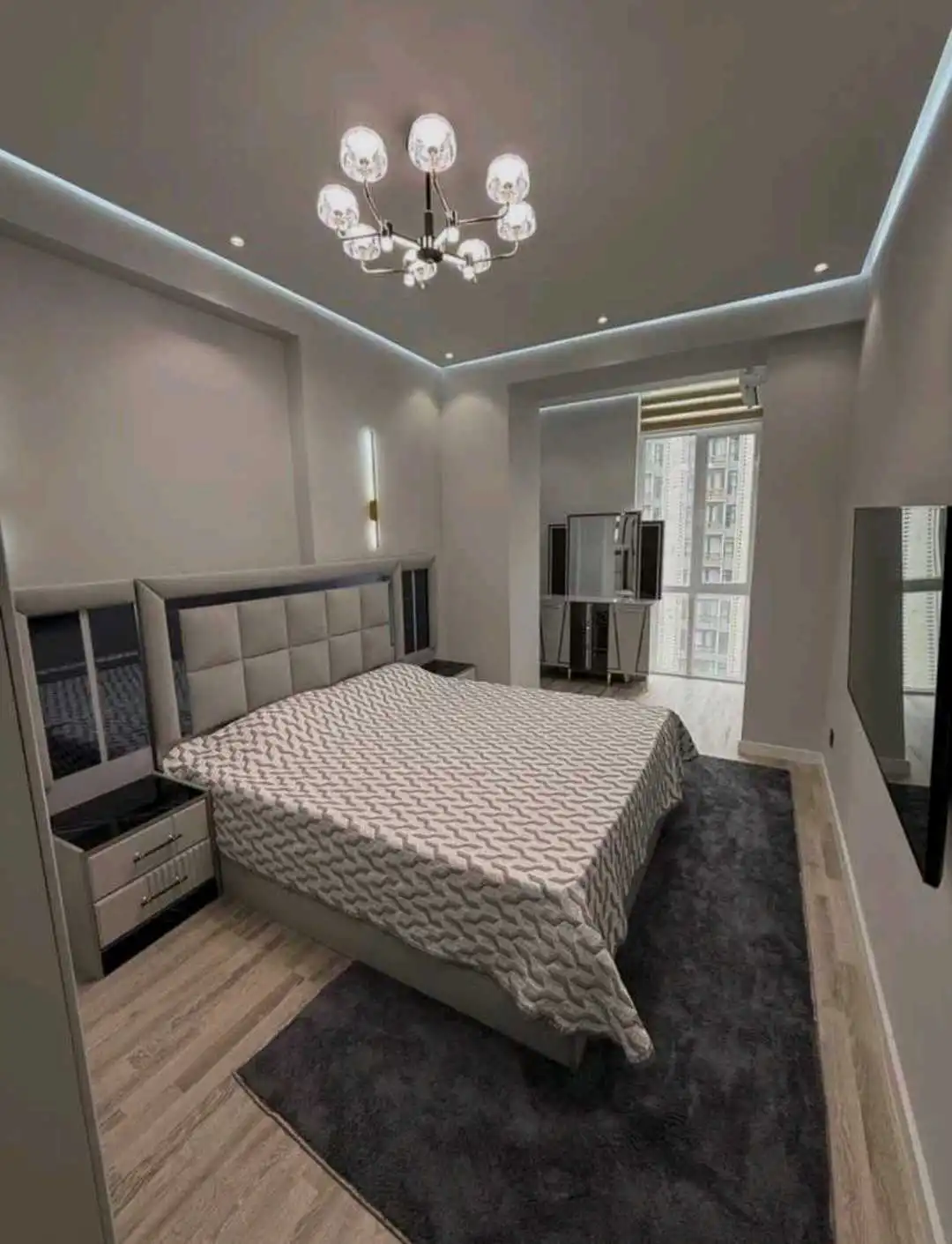 2-к квартира, 10 этаж, 76 м², Исмоил Сомони