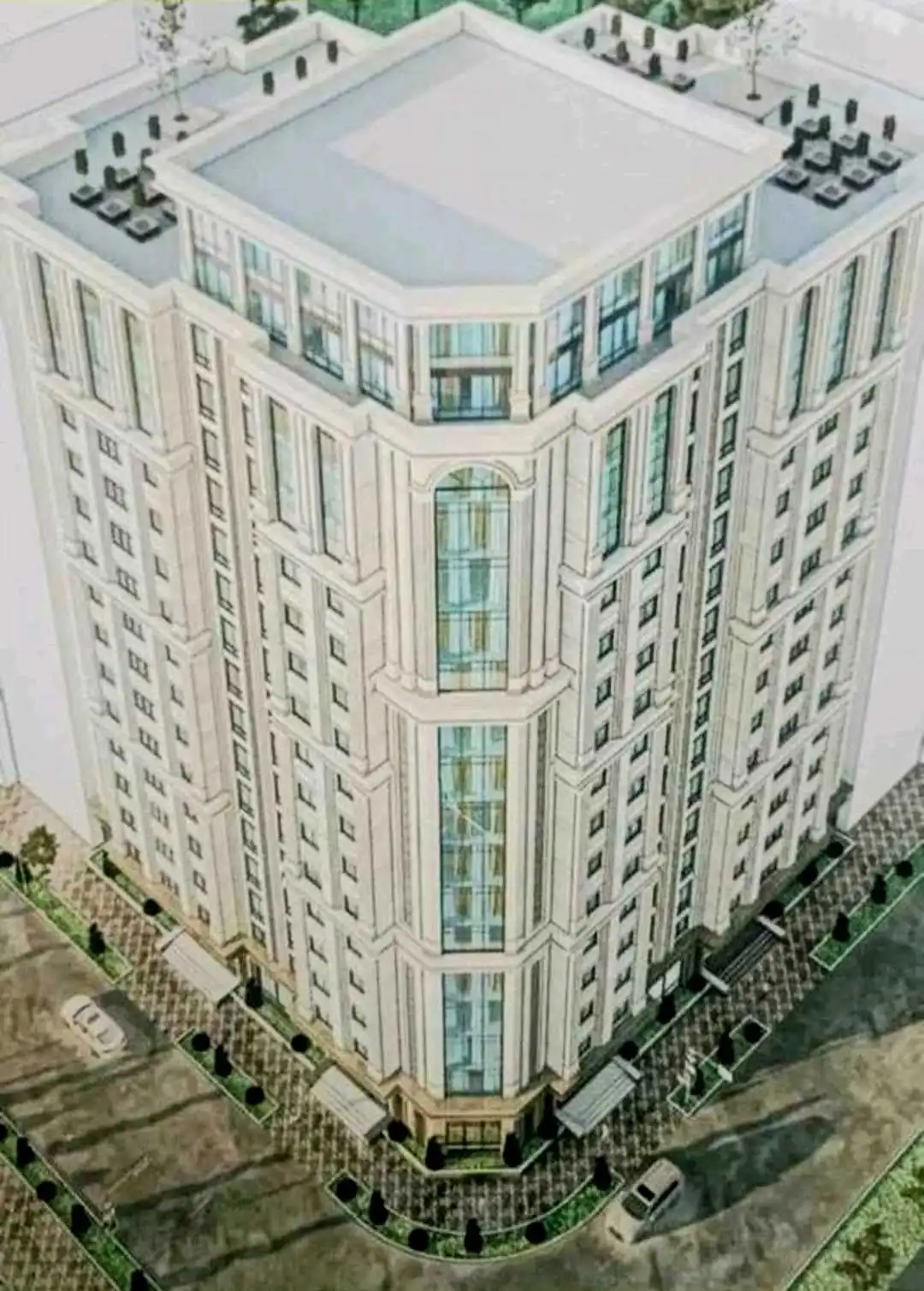 2-к квартира, 5 этаж, 59 м², Фирдавси
