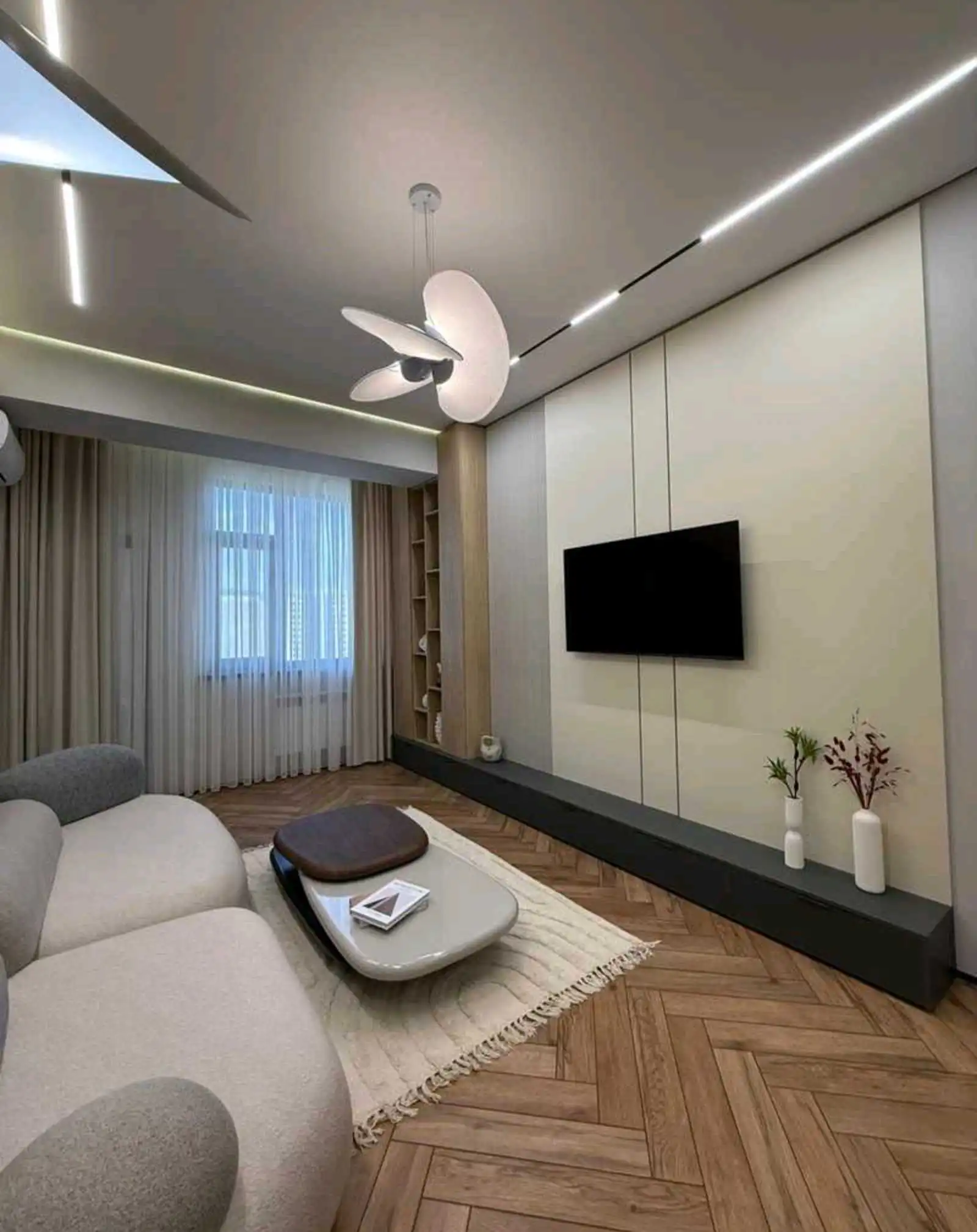 2-к квартира, 13 этаж, 74 м², Исмоил Сомони