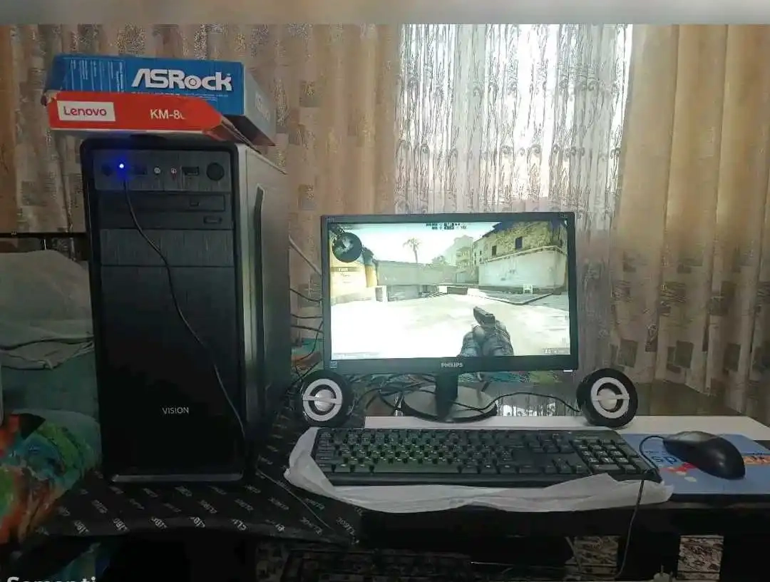 Игровой ПК DDR3-8gb Quadro-4ядраGT630-2gb128bit