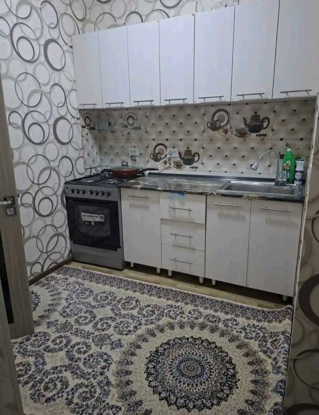 2-к квартира, 10 этаж, 52 м², Фирдавси