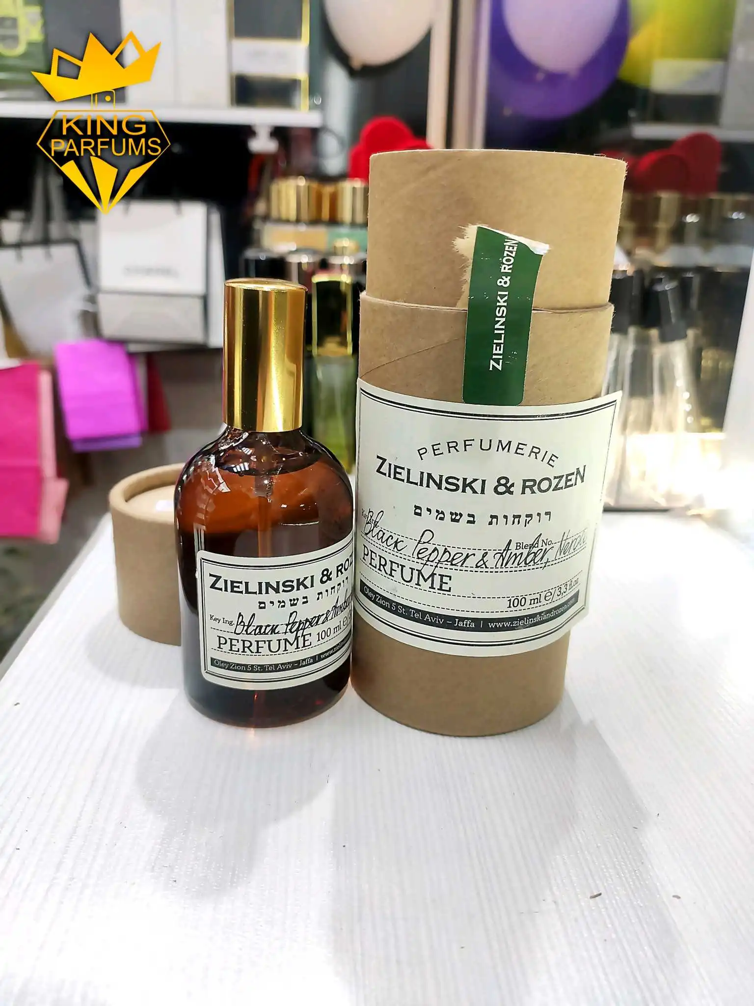 Парфюм Zielinski & Rozen Black Paper& Amber Neroli