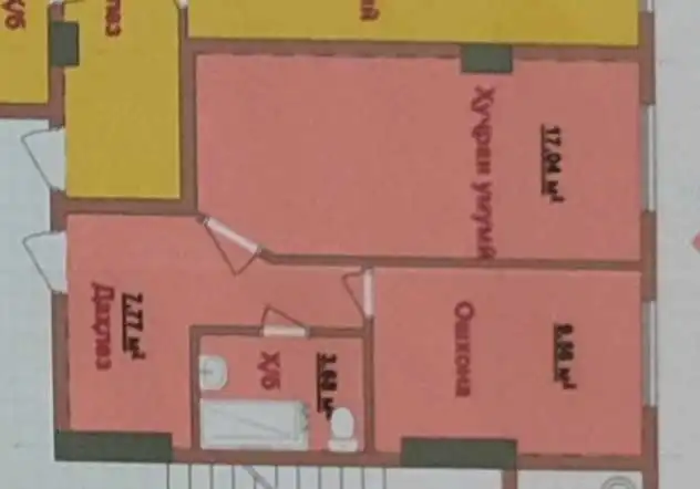 1-к квартира, 9 этаж, 38 м², Гиссар