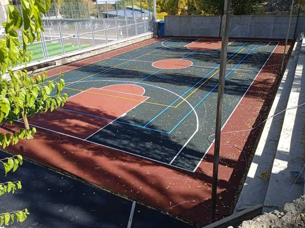 Резиновое покрытие на заказ в Таджикистане