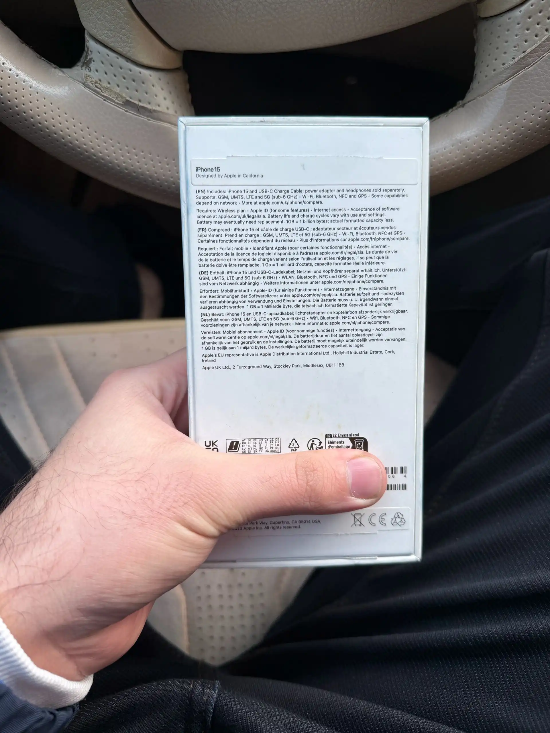 Apple iPhone 15 128 gb