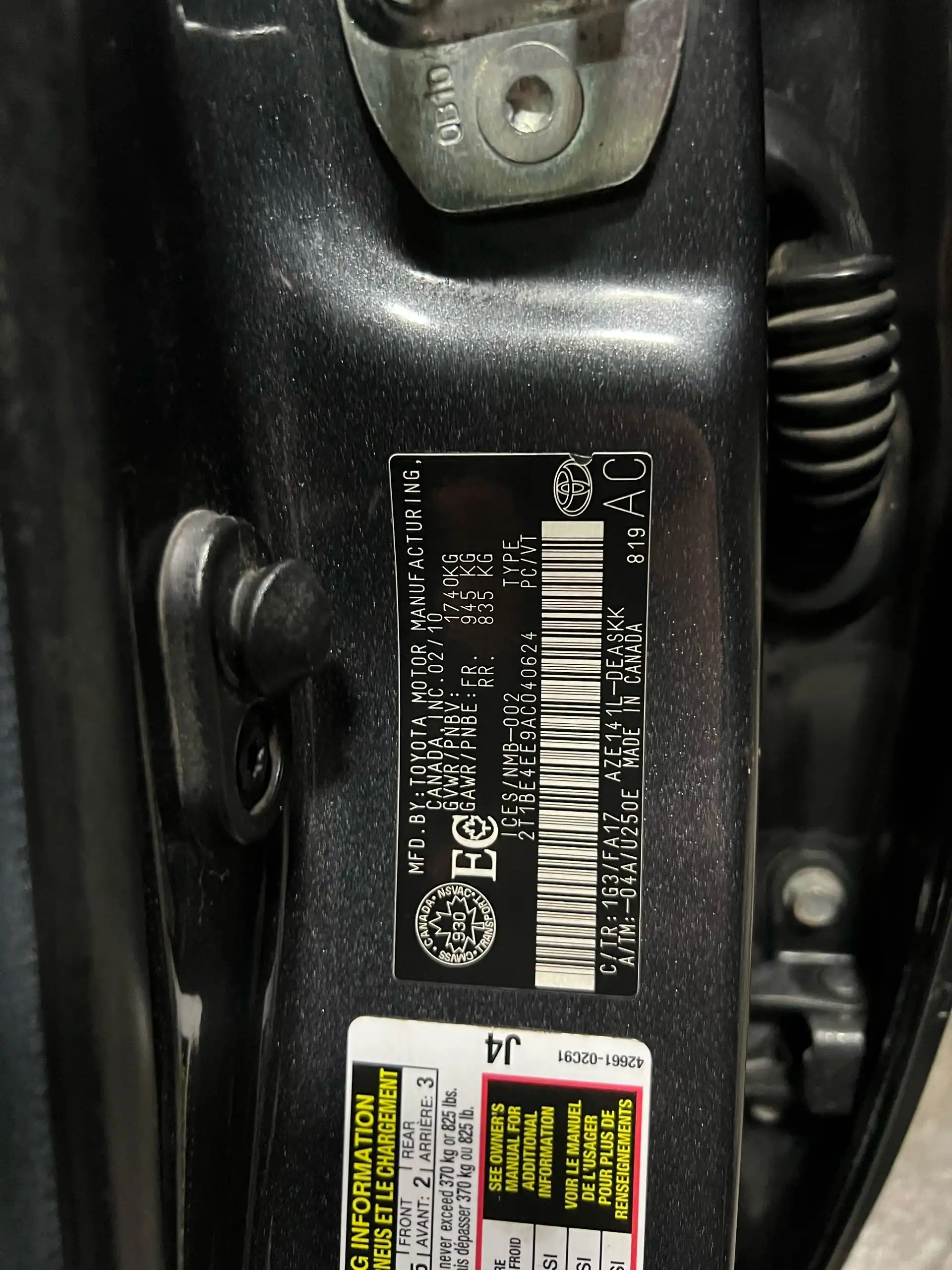 Toyota Corolla 2010