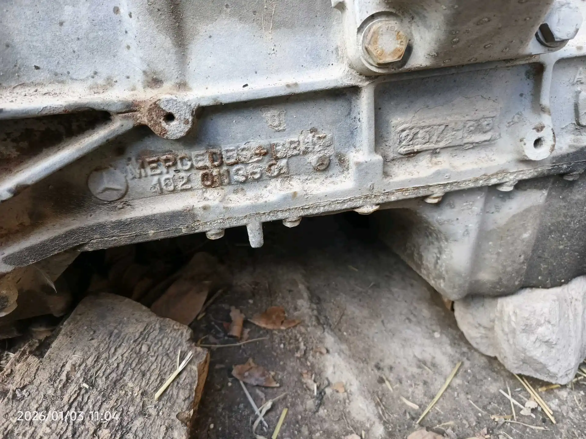 Мотор от мерседес 124