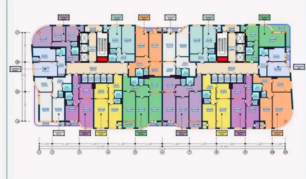 2-к квартира, 8 этаж, 72 м², Исмоил Сомони