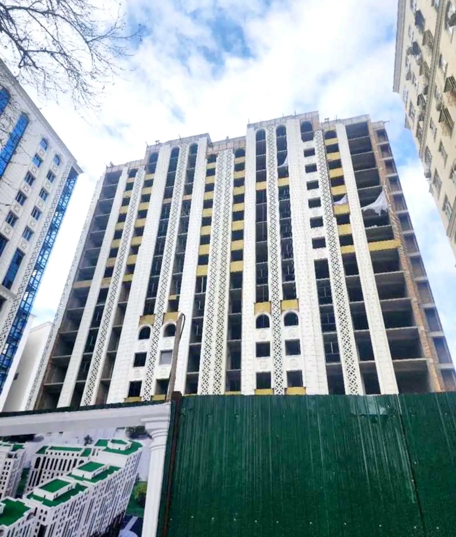 2-к квартира, 10 этаж, 82 м², Исмоил Сомони