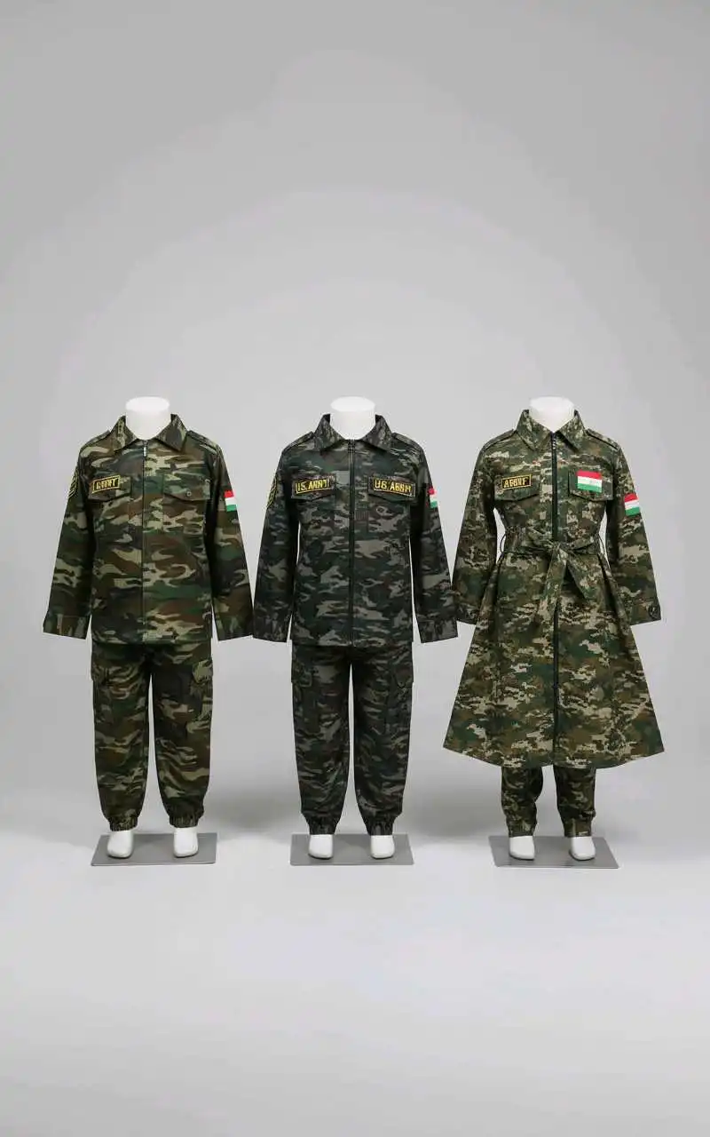 Детские военные формы