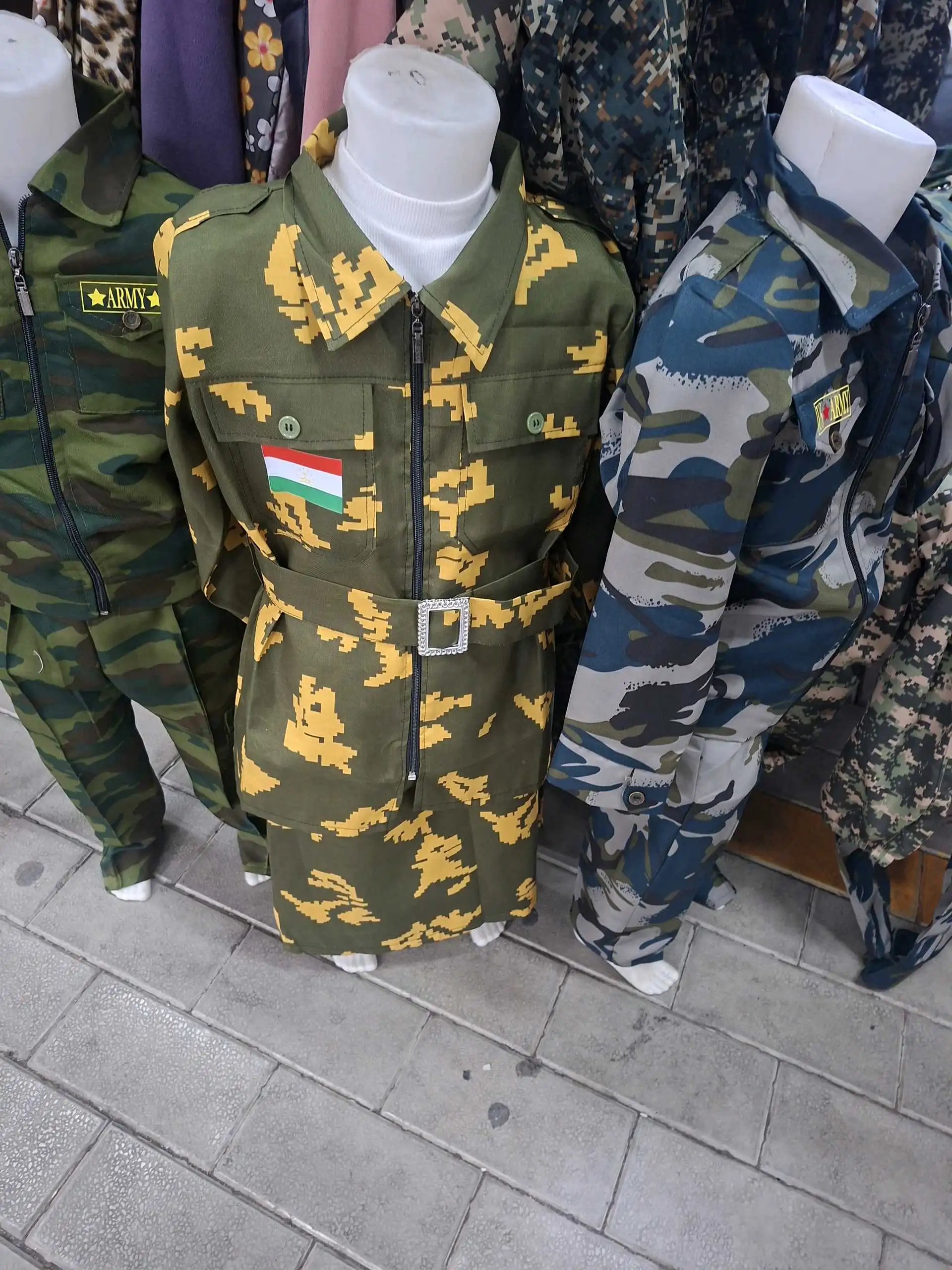 Детские военные формы