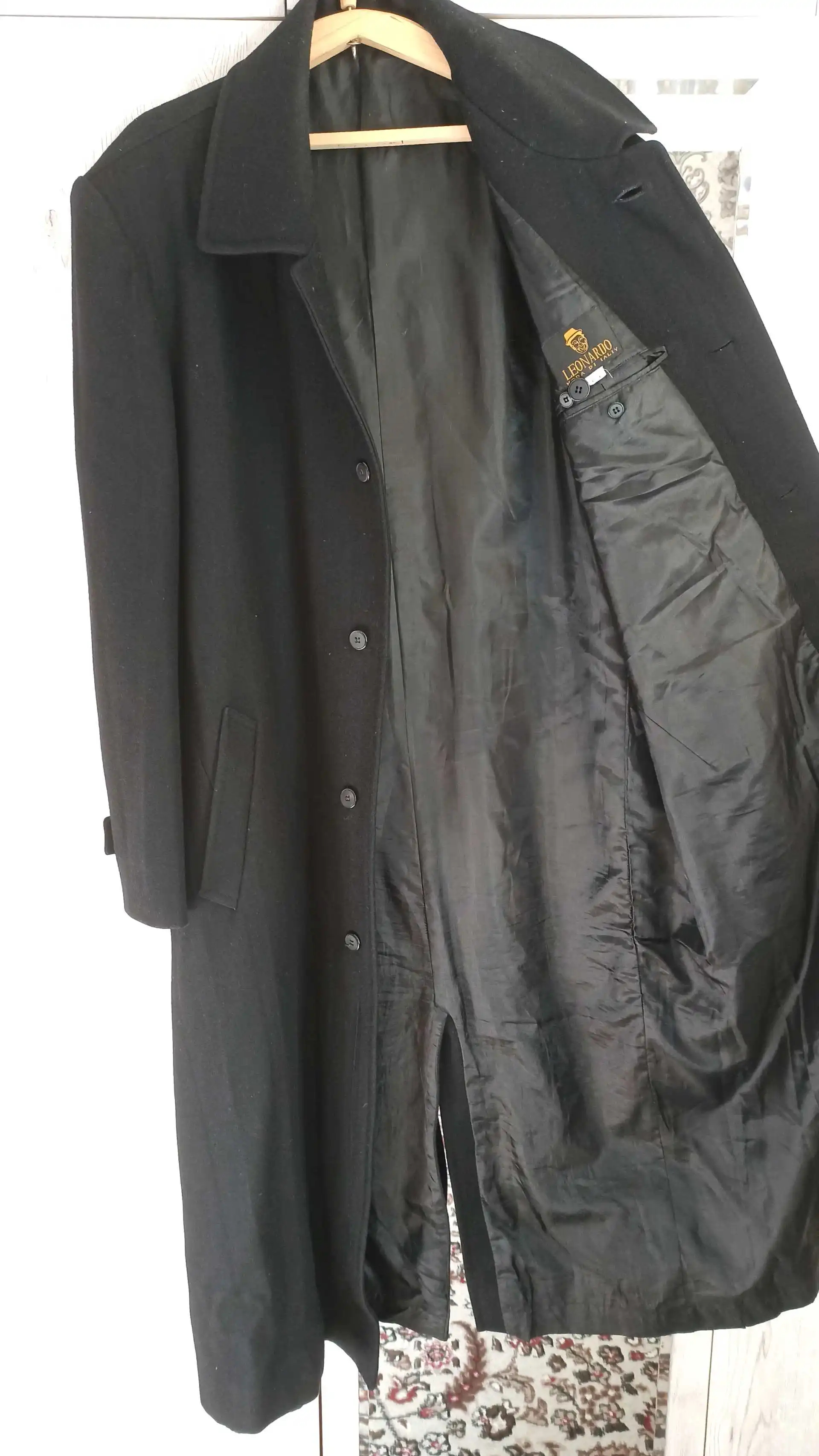 Пальто драповое Итальянское